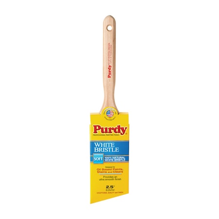 Purdy Purdy White Bristle Extra Oregon 2-1/2 in. Soft Angle Trim Paint Brush 144116425